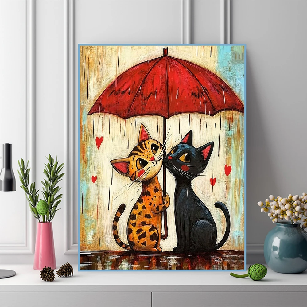 Evershine Diamentowy Obraz Kot – Art Craft Umbrella recenzja i cena