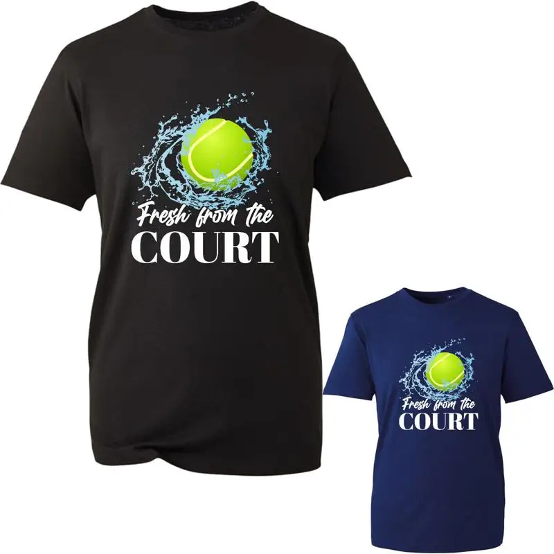 

Fresh From The Court T Shirt Tennis Sports Ball Kids Adults Top