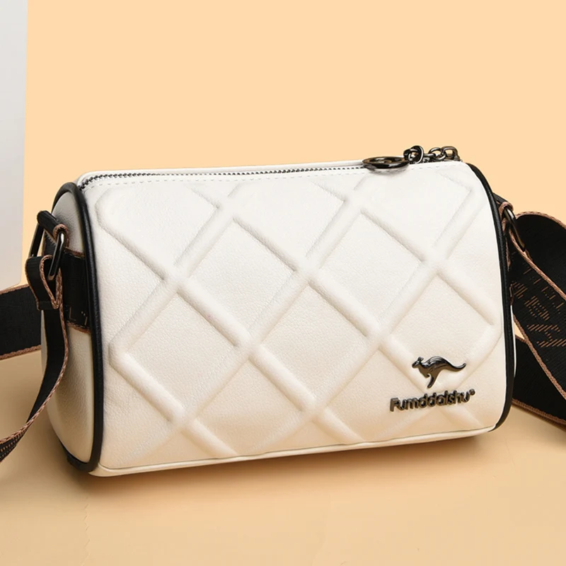 Luxury Bags For Wome Cowhide Bags 2023 New Soft Leather Shoulder Messenger Bag Women\'s Simple Mobile Phone Zero Wallet Handbags