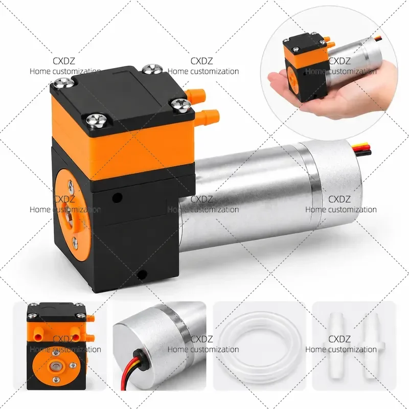 12V Diaphragm Pump Corrosion Resistant Pneumatic KLP01 Small Water Pump Organic Micro Liquid Industrial Self Priming