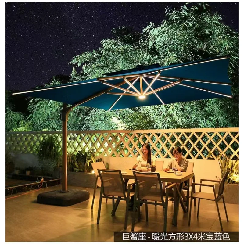 custom.High Quality Outdoor Patio Beach Parasol Side with Aluminum Frame and Polyester Sail Material