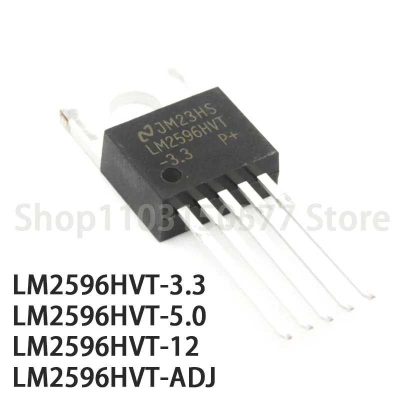 1piece LM2596HVT-3.3 LM2596HVT-5.0 LM2596HVT-12 LM2596HVT-ADJ-TO-220-5