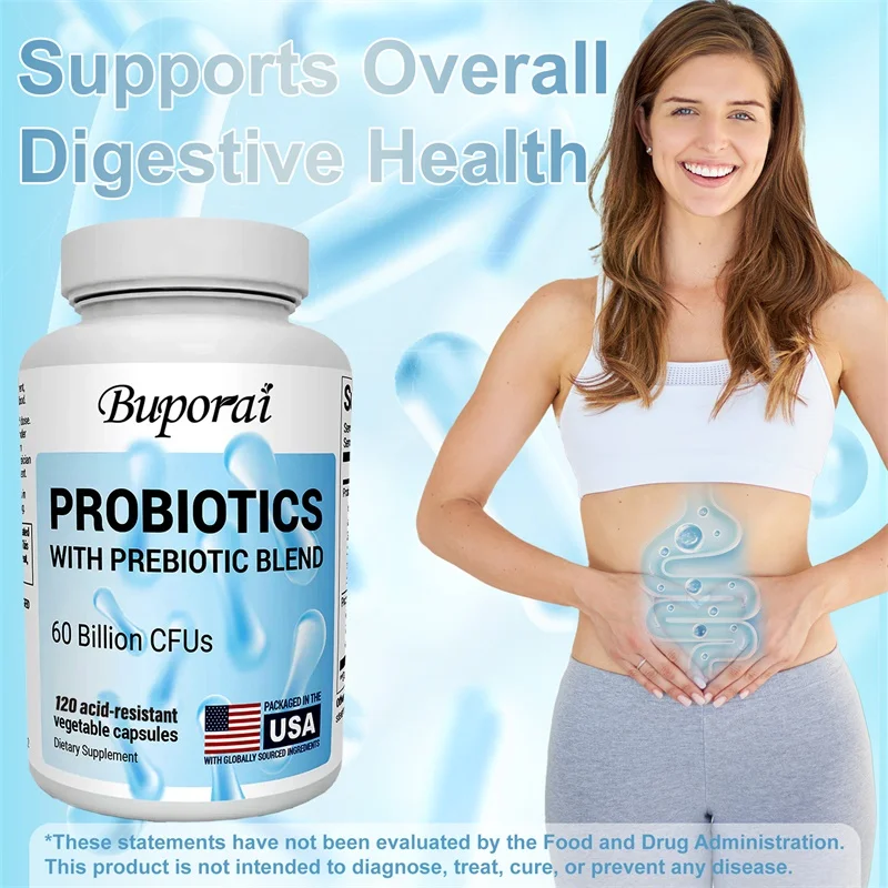 

Пробиотическая добавка - способствует улучшению пищеварения и поддержке иммунитета, здоровью иммунной системы, пищевая добавка.