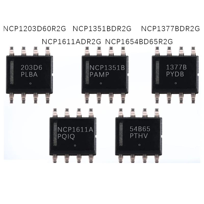 

1PCS NCP1611AD/NCP1351BD/NCP1203D60/NCP1377BD/NCP1654BD65R2G