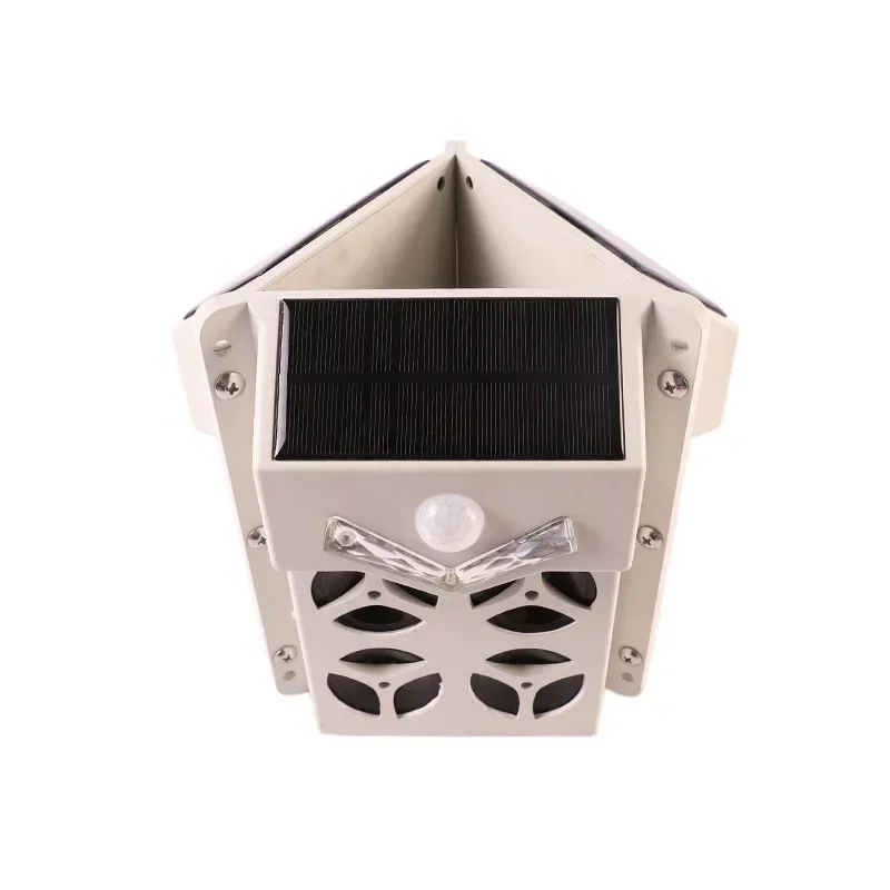 Solar powered intelligent bird repellent Outdoor high voltage transmission line protection equipment Infrared induction bird