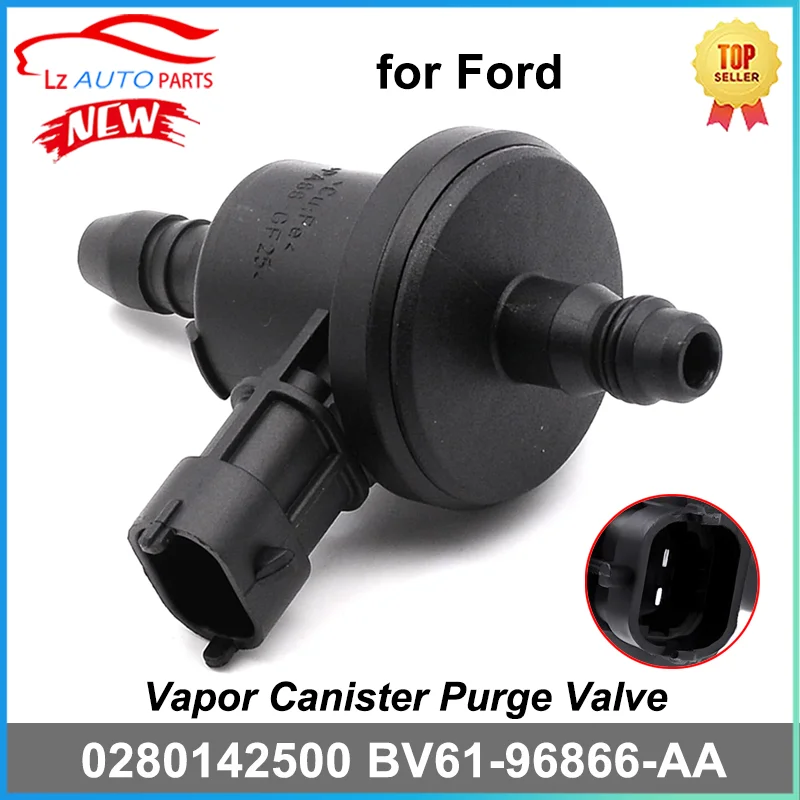 Exhaust System Vacuum Valve Purge Solenoid 0280142500 BV61-96866-AA for Ford Escape Focus Lincoln MKC BV6196866AA BV61 9G866 AA