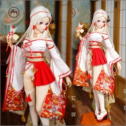 Customized gorgeous version of BJD doll clothes 1/3 improved fox Japanese kimono DDSD sexy witch clothes doll accessories