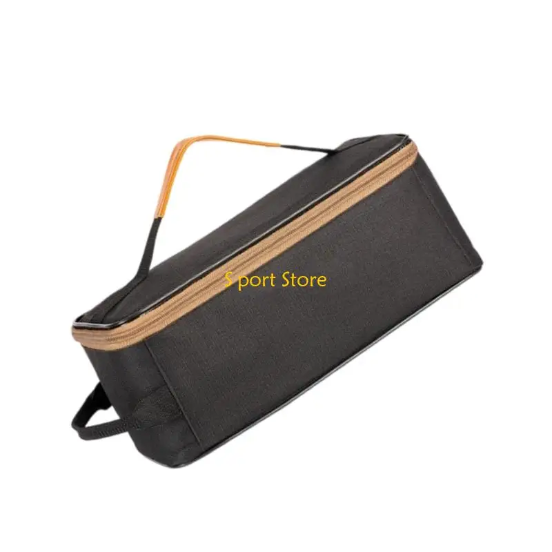 U2JB Small Outdoor Tool Tool منظمو التنظيف من السهل تصميم مقصورات متعددة مناسبة للتخييم استخدام حفلات الشواء