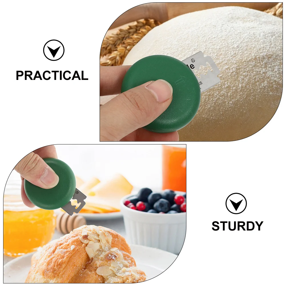 

4Pcs Bread Trimming Cutter Stainless Steel Baking Tool Kitchen Gadget Easy Clean Ergonomic Design Pastry Cutting