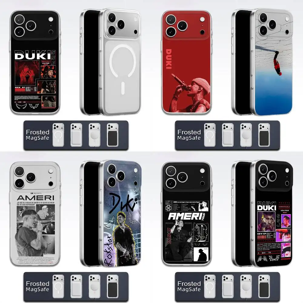 

D-Duki Ameri imperio Phone Case For iPhone 17,16,15,14,13,12,11,Pro,Max,Plus,E,Air,Mini Magsafe Transparent
