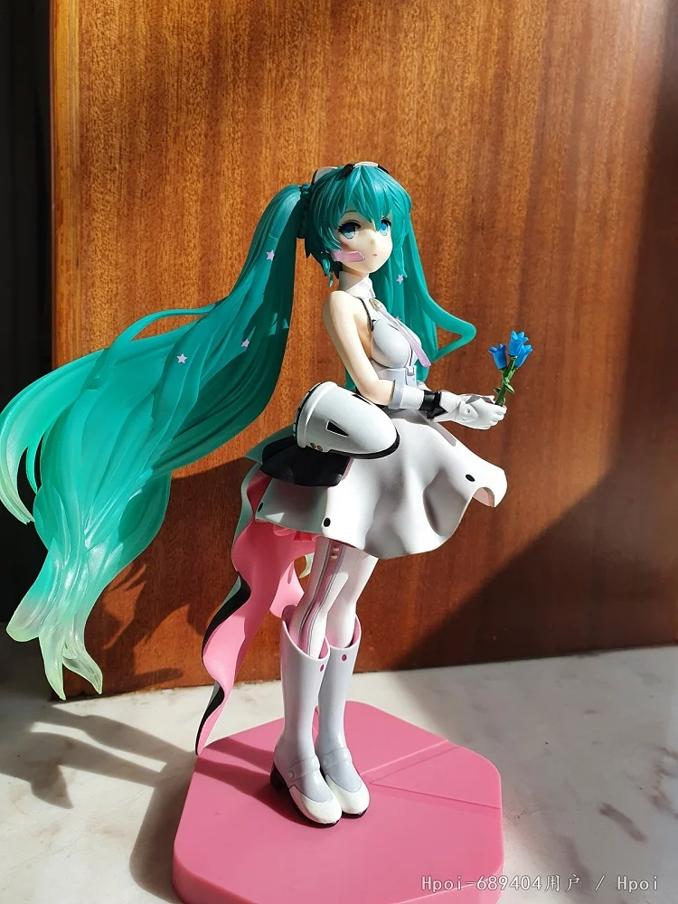 ของแท้ Tenitol Hatsune Miku Galaxy Live อนิเมะ ของเล่น ซีรีส์ไซไฟ ฮัตสึเนะ มิคุ ฟิกเกอร์โมเดลขนาด 21.5 ซม. ของตกแต่ง ของเล่น ของขวัญ