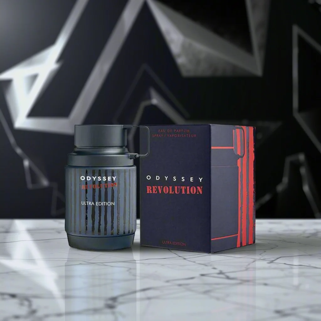 Armaf Odyssey Eau De Montagne und Revolution Ultra Edition EDP 3,4 Unzen 100 ml langlebiges Unisex-Holz-Vanille-Parfüm-Geschenk