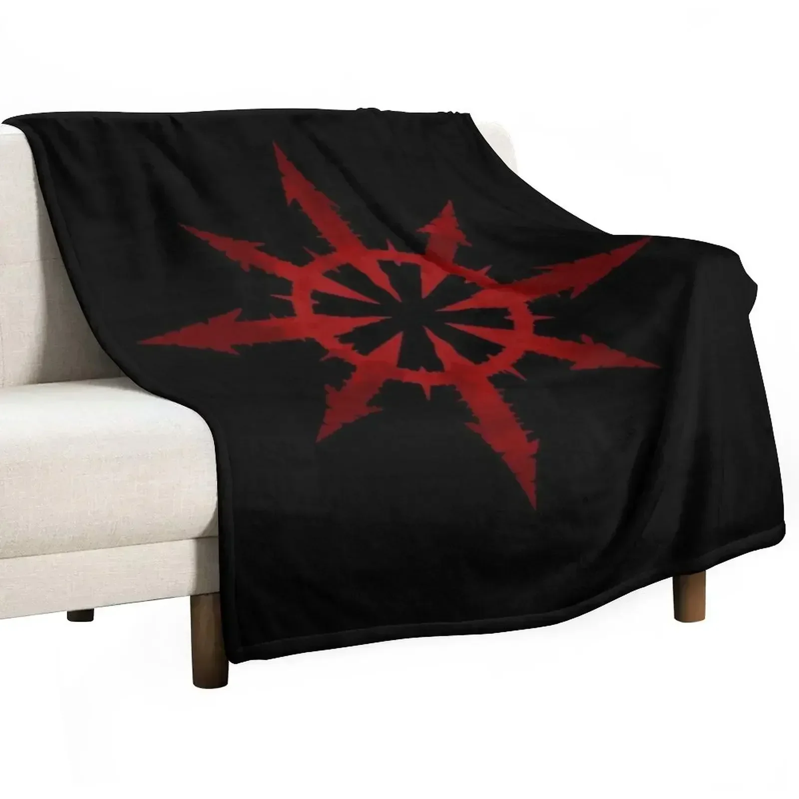 

Chaos Blood Throw Blanket Soft Beds Thins Retros Blankets