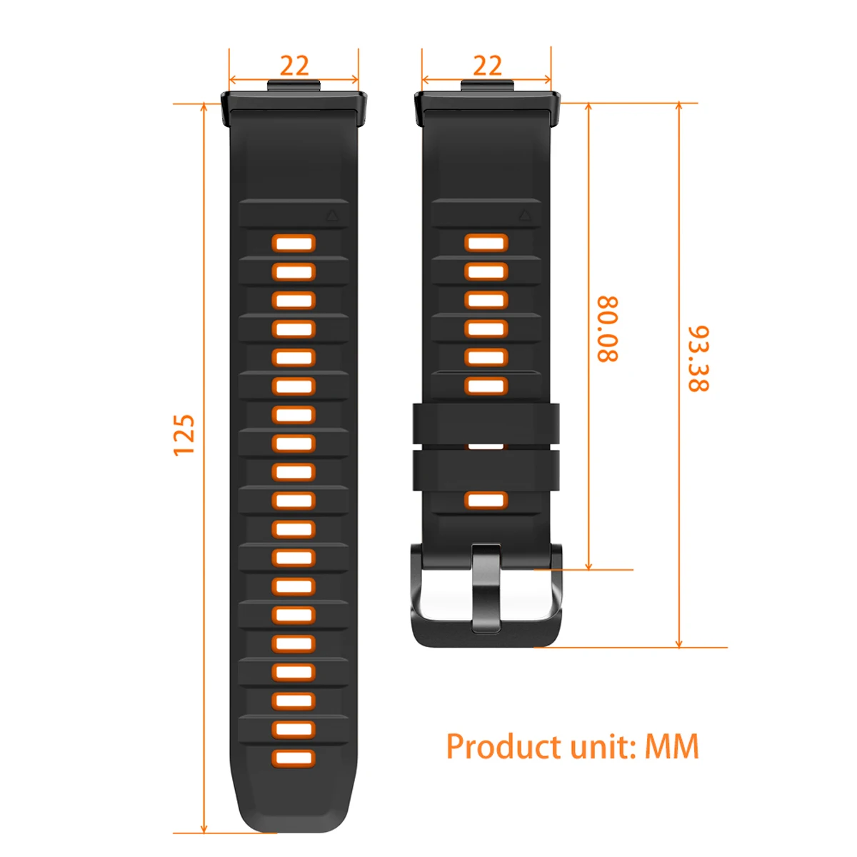 Sport Watchband for Huawei Watch Fit5 Fit4 Fit3 Strap Two-Tone Silicone Bracelet for Huawei Watch Fit 5 4 Pro Replace Wristbands