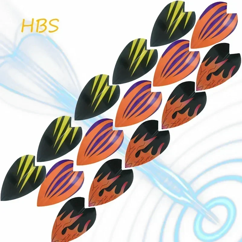 15PCS Pear Type Dart Tail Water Drop Type Fast Dart Wing Universal Dart Accessories HBS