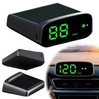 Car Speedometer Solar Head Up Display GPS Digital Intelligent Light Sensing HUD Speed Hud Display Digital Auto Electronics