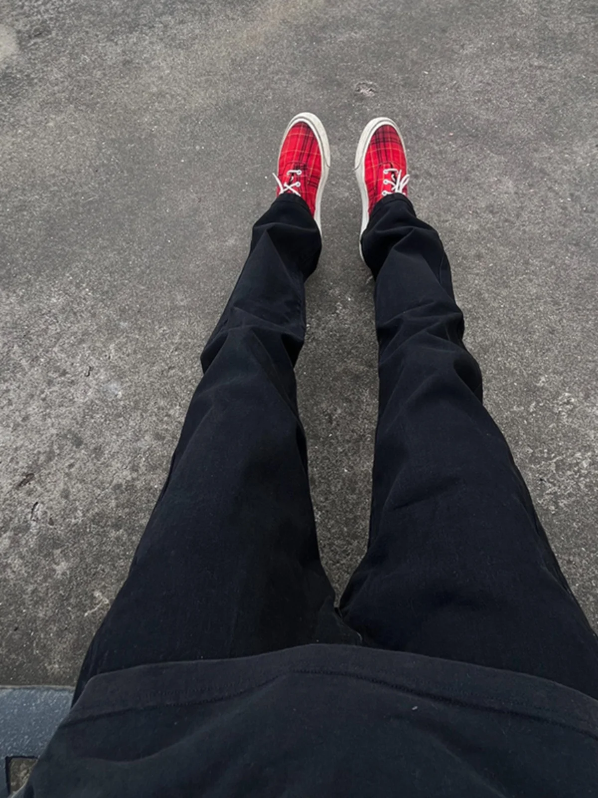 

Мужские джинсы Bla Bell Bot с высокой талией, прямые, зауженные, осенние, для создания эффекта удлинения ног, узкая версия