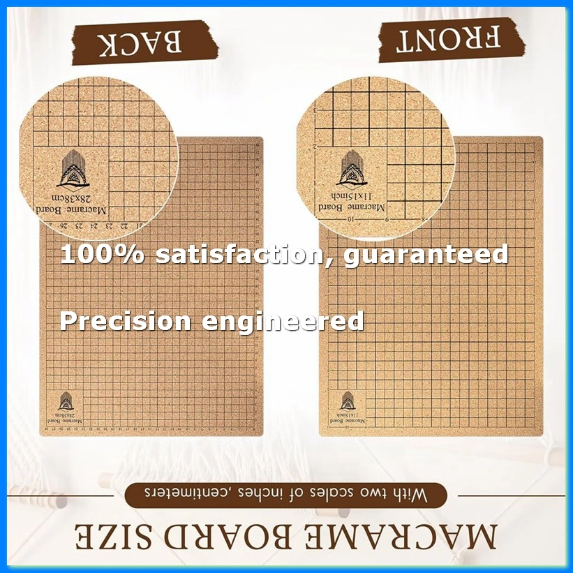 ●104Pcs Lace Board and Metal Adjustable Stand with T Pin Clip Macrame Supplies Reversible Mesh Macrame Projects-ABFB
