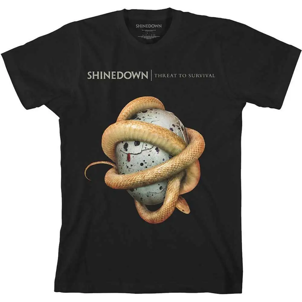 

Shinedown Clean Threat Official Tee T-Shirt Mens Unisex