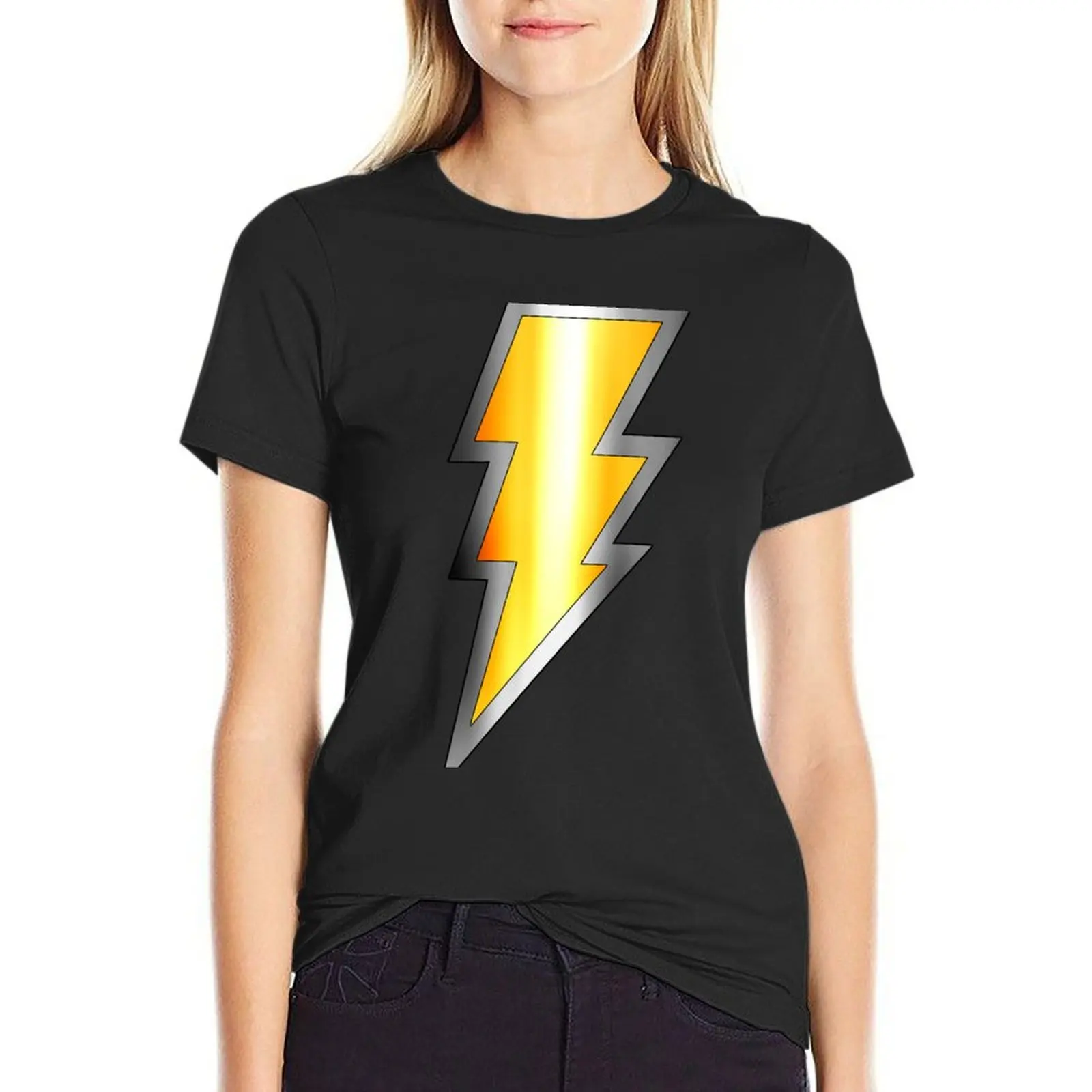 

Black Adam T-Shirt hippie clothes summer clothes funny Summer Women's clothing