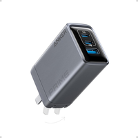 Anker Prime 100W Charger with 3-Port GaN USB C Wall Charger Block,Fold le and Compact for iPhone Series