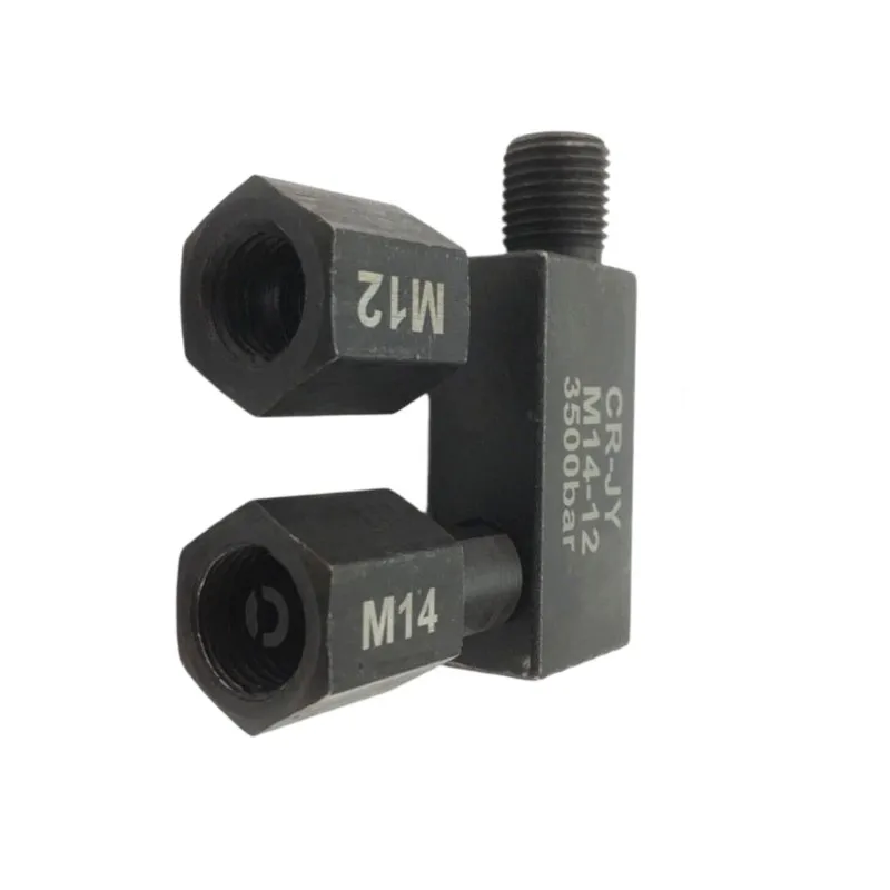 ABMH- M14 Conversion Joint 3500Bar Oil Tube Diesel Common Rail Injector Connector Bent Oil Tube Pipe