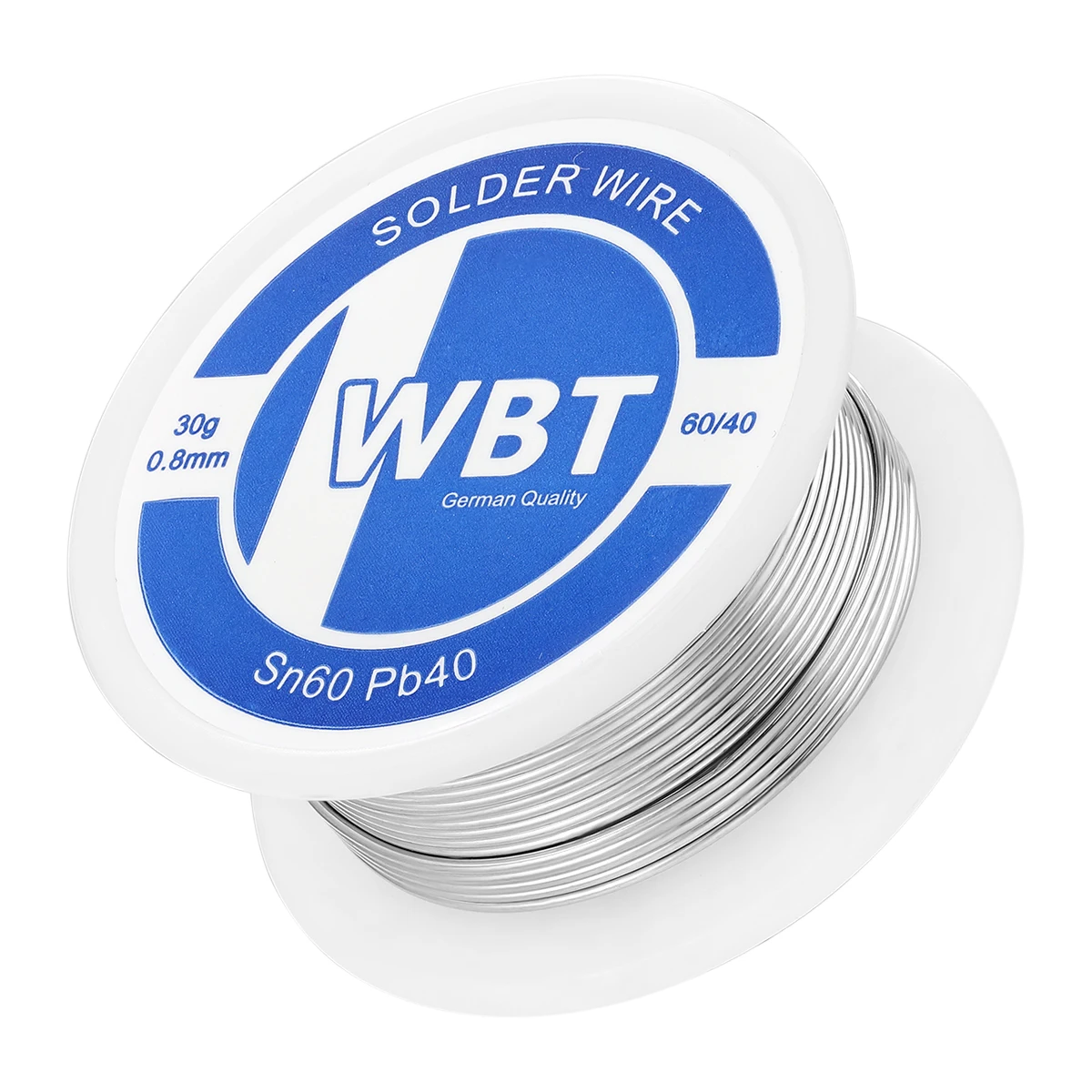 WBT Soldering Wire 0.8mm 30g SAC305 Lead-Free Silver Containing 3% Fever Audio Headphone Audio Soldering Wire 60/40