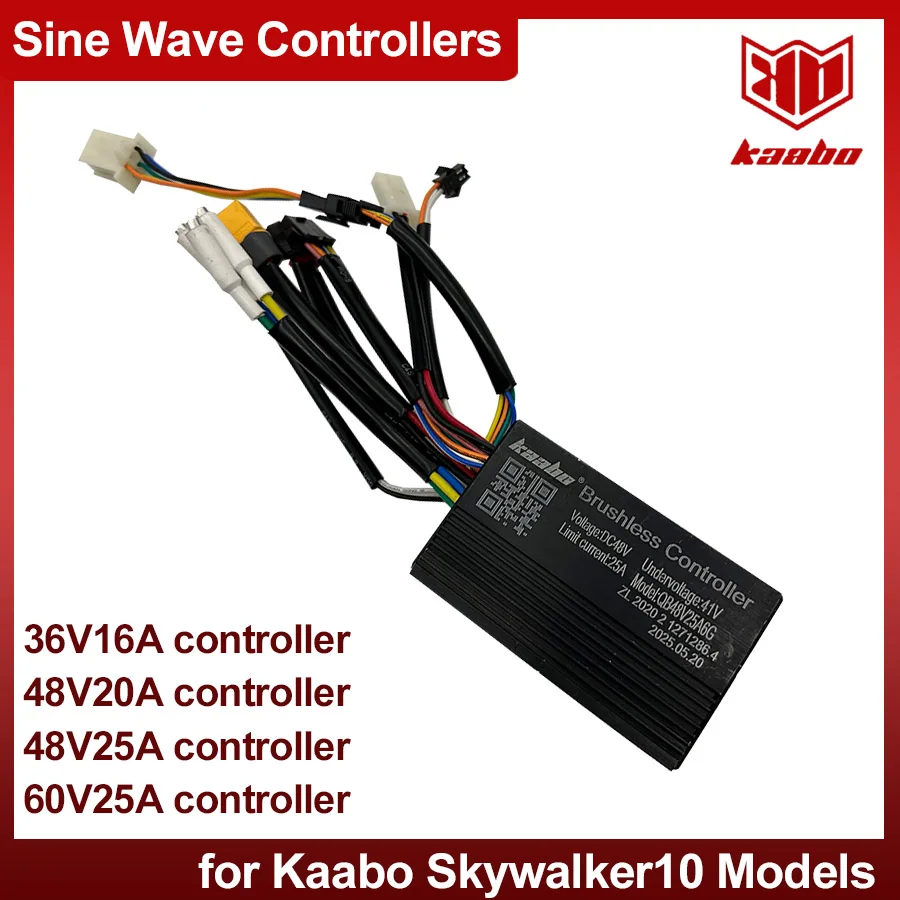 

Skywalker10 Sine Wave Controllers 36V16A 48V20A 48V25A 60V25A Controller Original for Kaabo Skywalker 10inch Electric Scooter