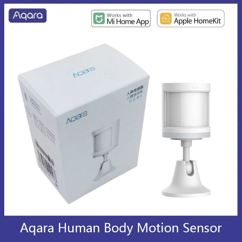 

Global Edition Aqara Human Body Motion Sensor Smart Wireless ZigBee Smart Home Alarm System Sensor For Mi Home Homekit APP