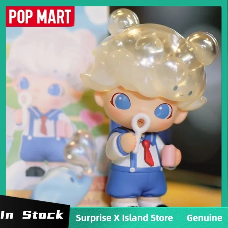 Original Pop Mart Dimoo By Your Side Series Blind Box Cute Anime Figure Toys Dolls Guess Bag Desktop Mystery Box Ornaments Gifts