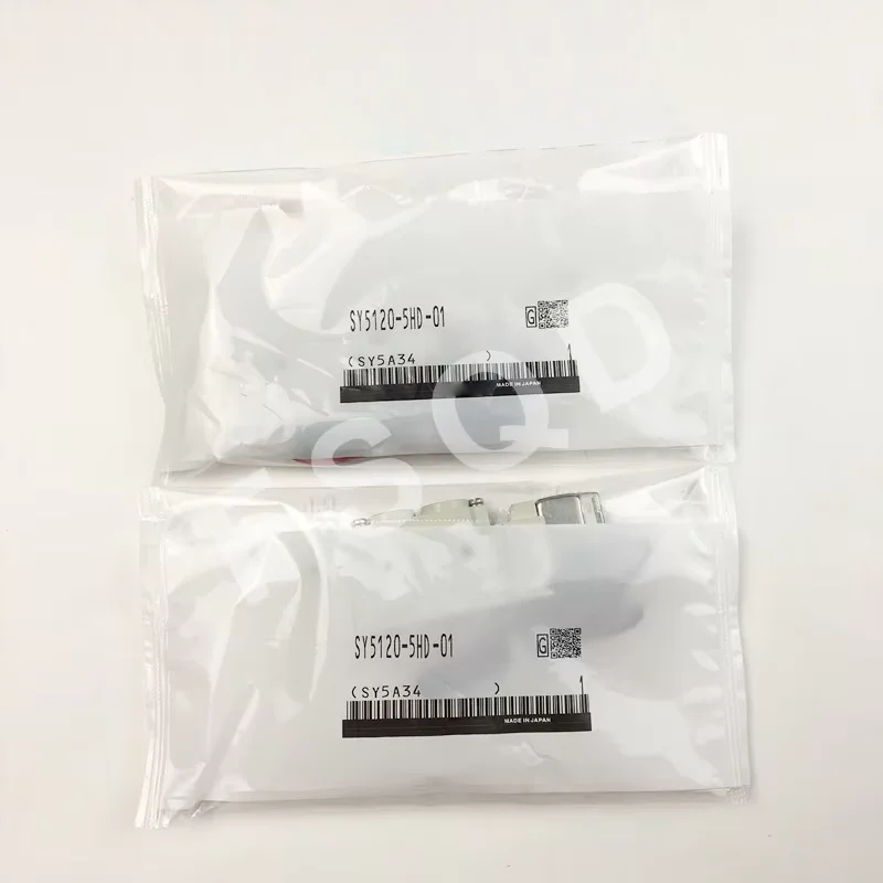 1PC New original authentic Japanese  two five-way solenoid valve SY5120-5HD-01  SY5120 series