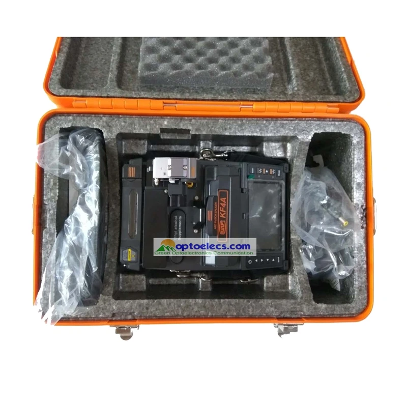 DHL Free Shipping Korea ILSINTECH Swift KF4A V-groove Alignment Handheld optic fiber Splicing welding machine with English Menu