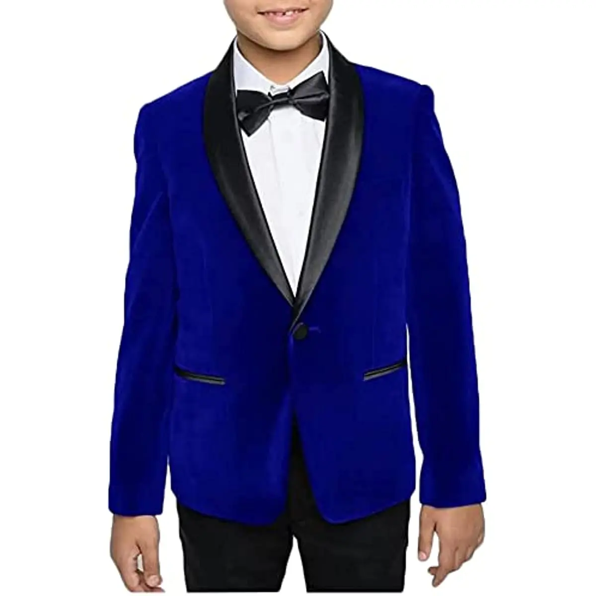 Trajes formales de terciopelo para niños, esmoquin para boda, portero de anillo para fiesta de cumpleaños para niños pequeños, primera comunicación (chaqueta + pantalones)