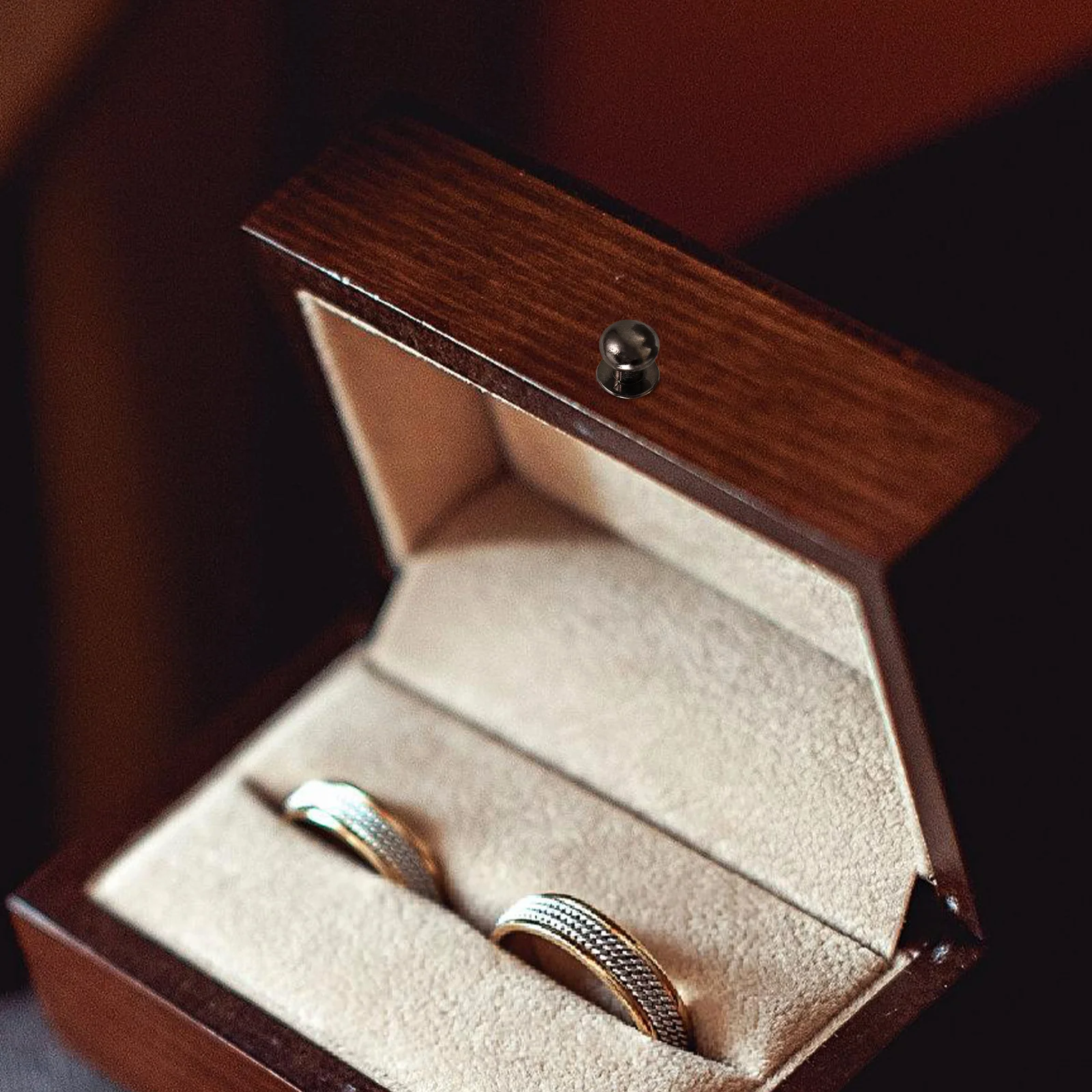 

50pcs Round Pulls 7 7mm Gun Black Pull H Mini Drawer Knobs Furniture Hardware Jewelry Box Gifts Zinc Alloy