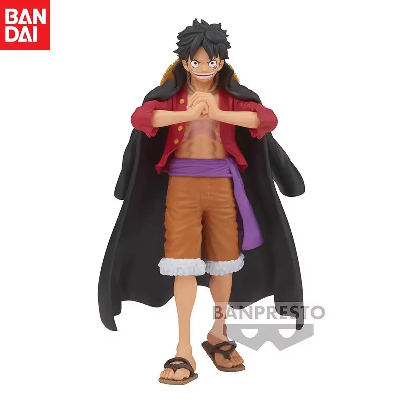 

In Stock Bandai Original anime one piece Monkey D. Luffy Action Figure Model Children's gifts