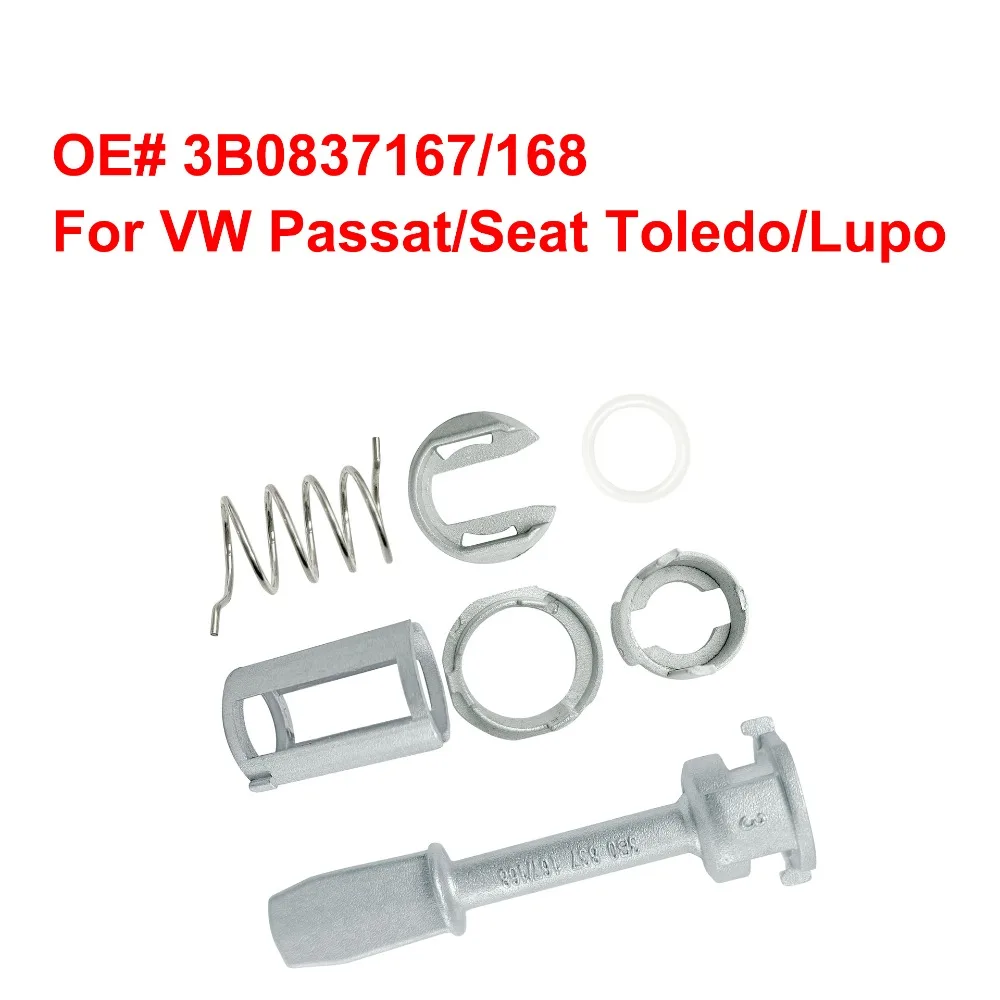 Ремкомплект ствола замка левой и правой двери 3B 0837167 /168 Инструмент для ремонта металлического цилиндра замка для VW Passat/Seat Toledo/Lupo Ремкомплект ствола замка левой и правой двери 3B 0837167 /168 Инструмент для ремонта металлического цилиндра замка для VW Passat/Seat Toledo/Lupo