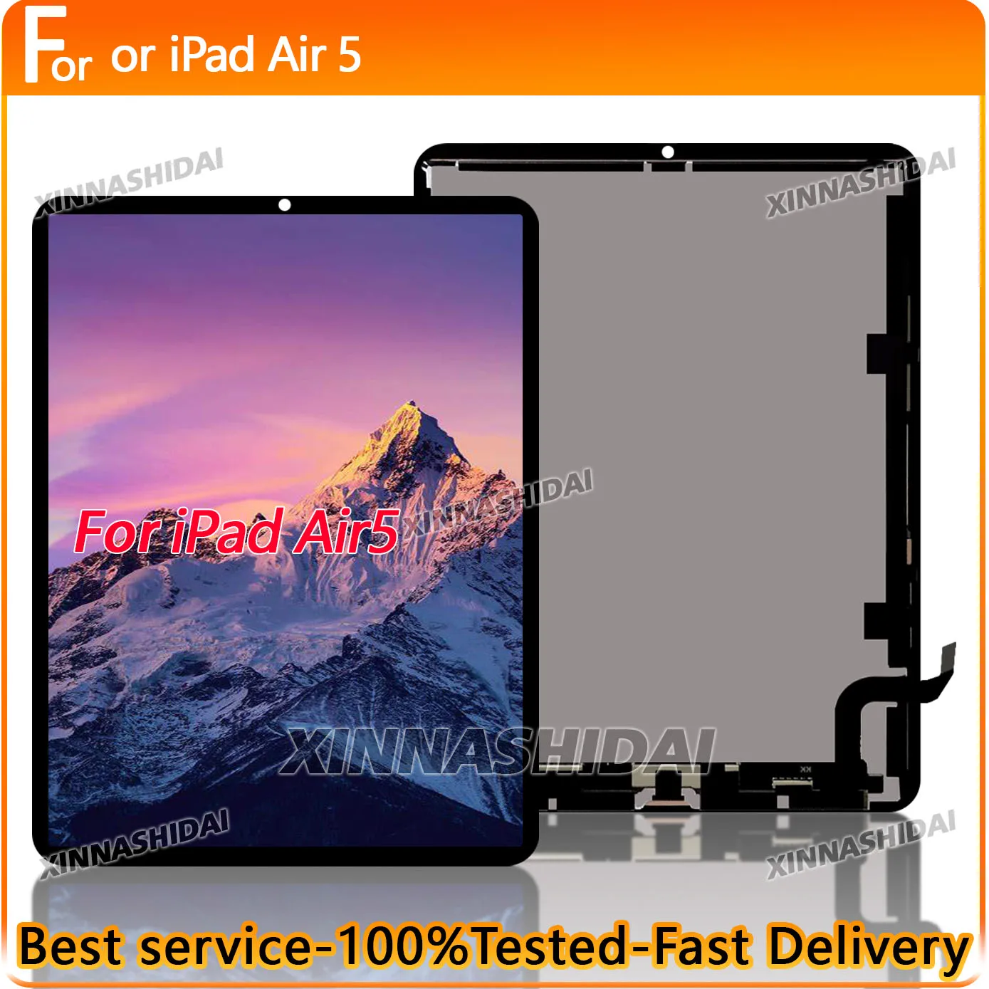 AAA+ NEW 100% Tested LCD For iPad Apple Air 5 Display Touch Screen Assembly Digitizer Replacement For Air5