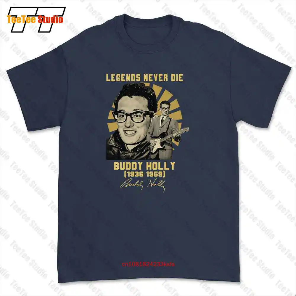 Legends Never Die Buddy Holly T-shirt Tee NHTS