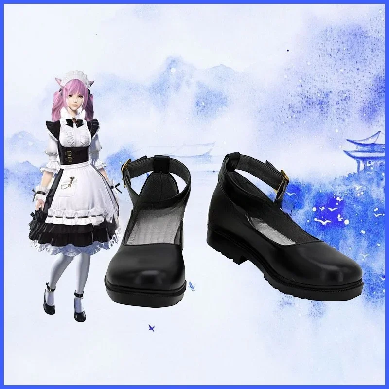 เกม Final Fantasy VII Custrel คอสเพลย์รองเท้ารองเท้า Props ปาร์ตี้ฮาโลวีนบทบาทเล่น Custom Made Aksesori