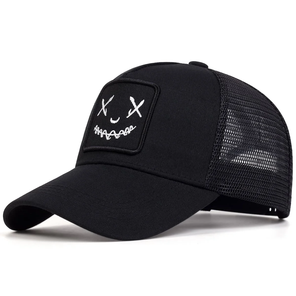 Unisex Baseballkappen mit Persönlichkeits-Stickerei für Frühling und Sommer, Verstellbare Outdoor-Freizeithüte, Sonnenschutzkappe, Sport-Golfmütze – Detail 2