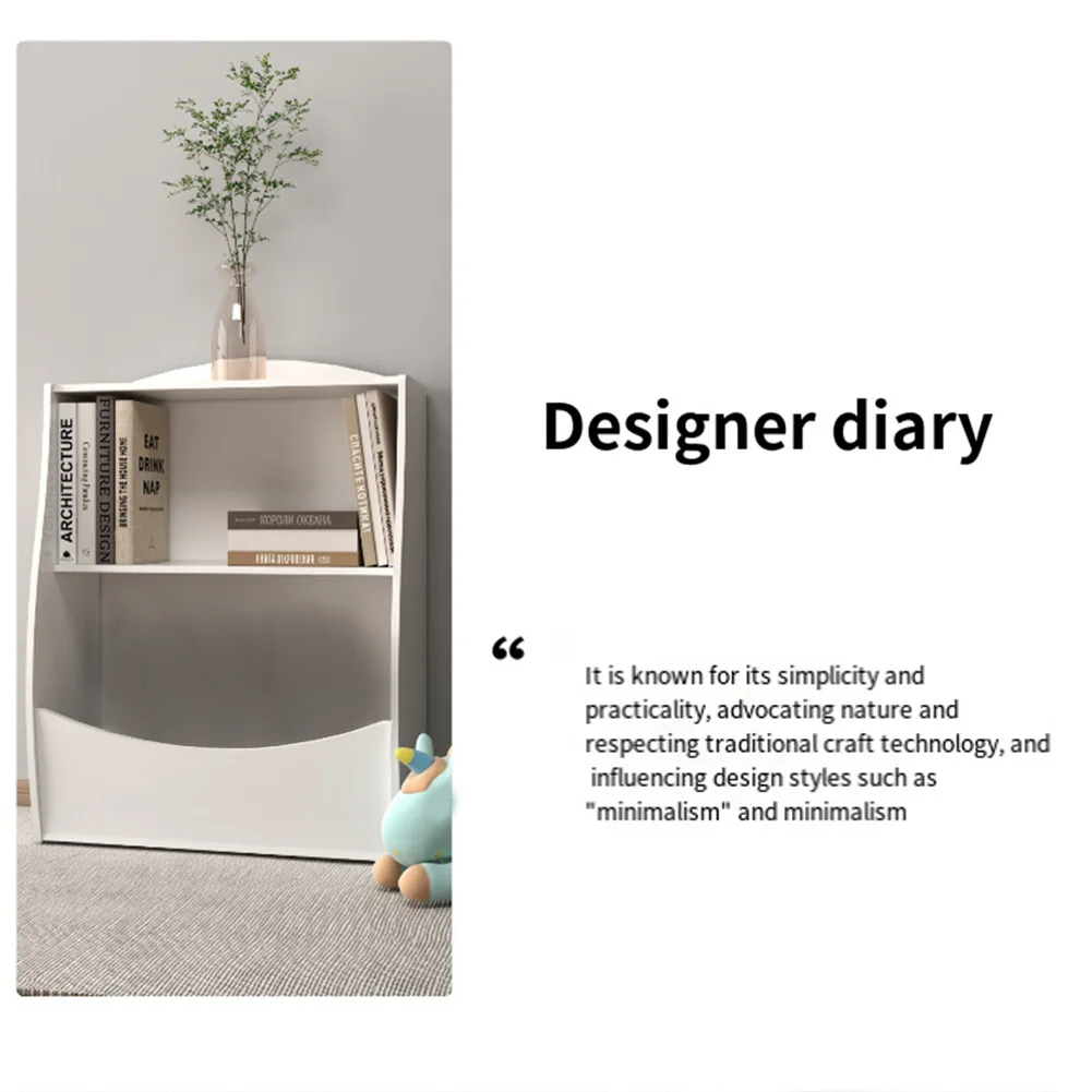 Kids Bookshelf, Toy Storage Organizer, Bookcase Footboard, Children's Toy Storage Cubby, Storage Organizer For Children's Room,