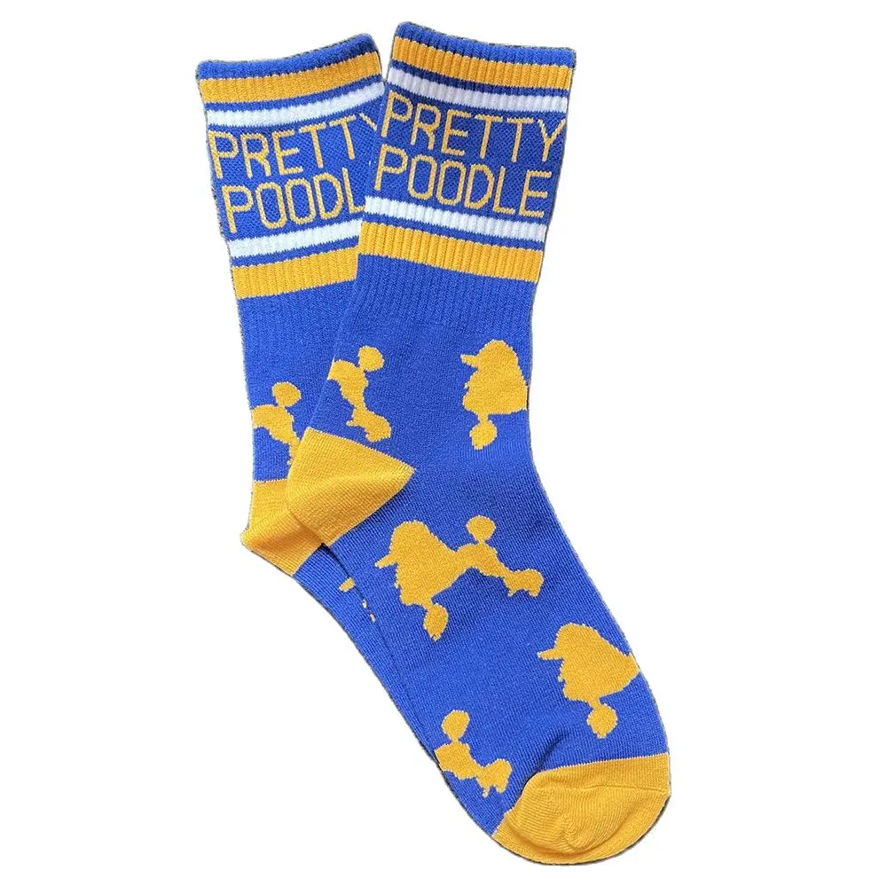 Sigma Gamma Rho Women's Association Label Beautiful Poodle Sports Socks High Socks Wholesale