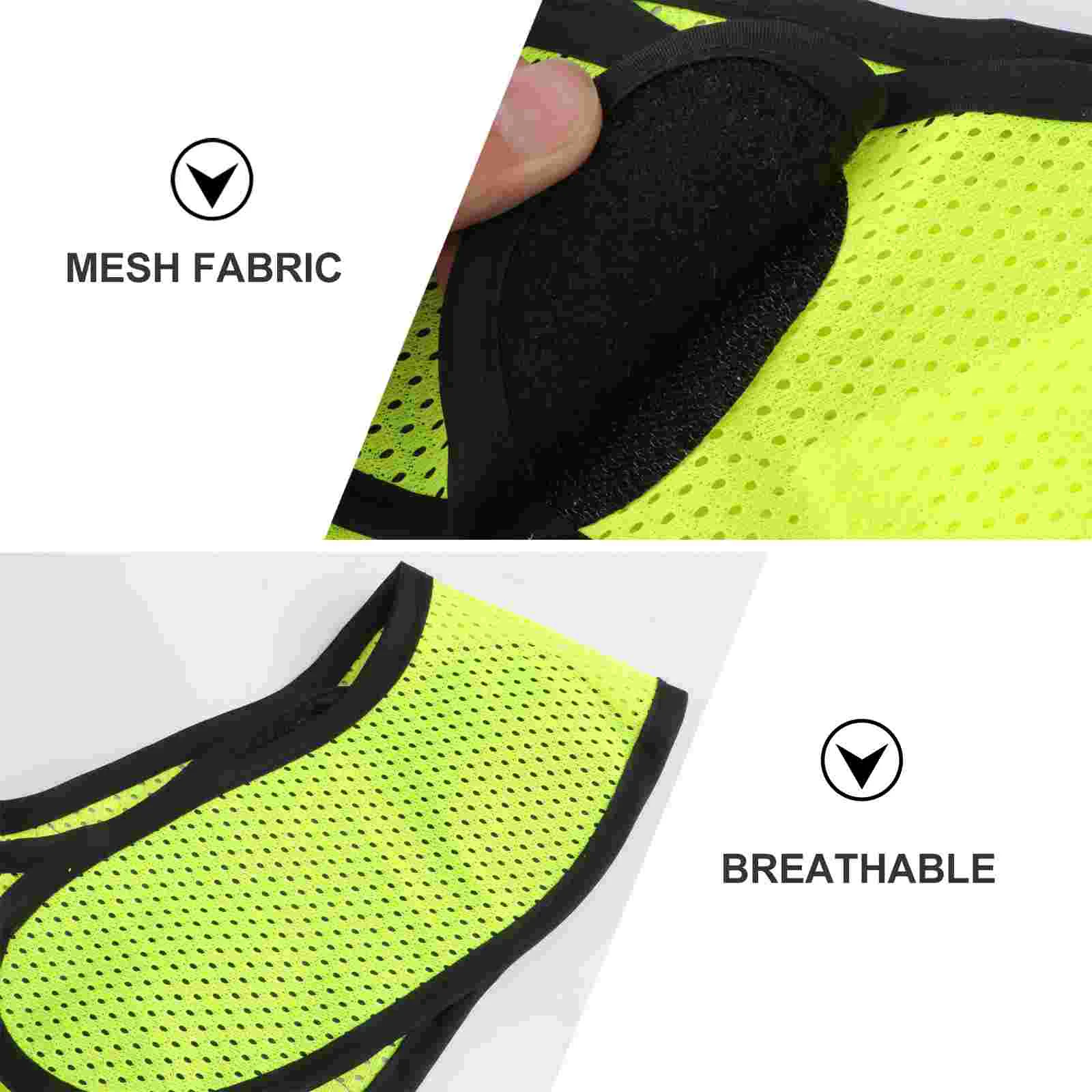 Motorcycle Jackets for Men Safety Reflective Vest High Visibility Bike Gear Yellow Fluorescent