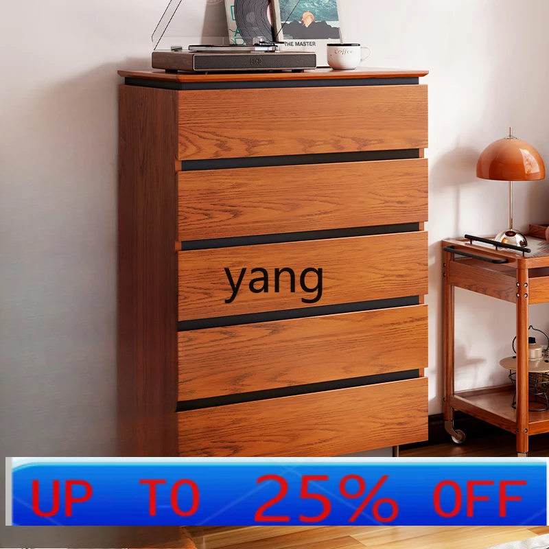 

LH Next to the TV cabinet, the retro solid wood locker is stored in the wall drawer.