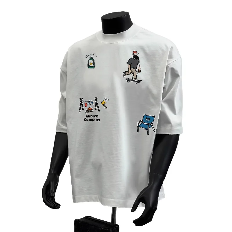 

Quick Dry 3D Printed Motorcycle T Shirt Moisture Wicking Breathable Comfort Fit for Summer Riding Fashion