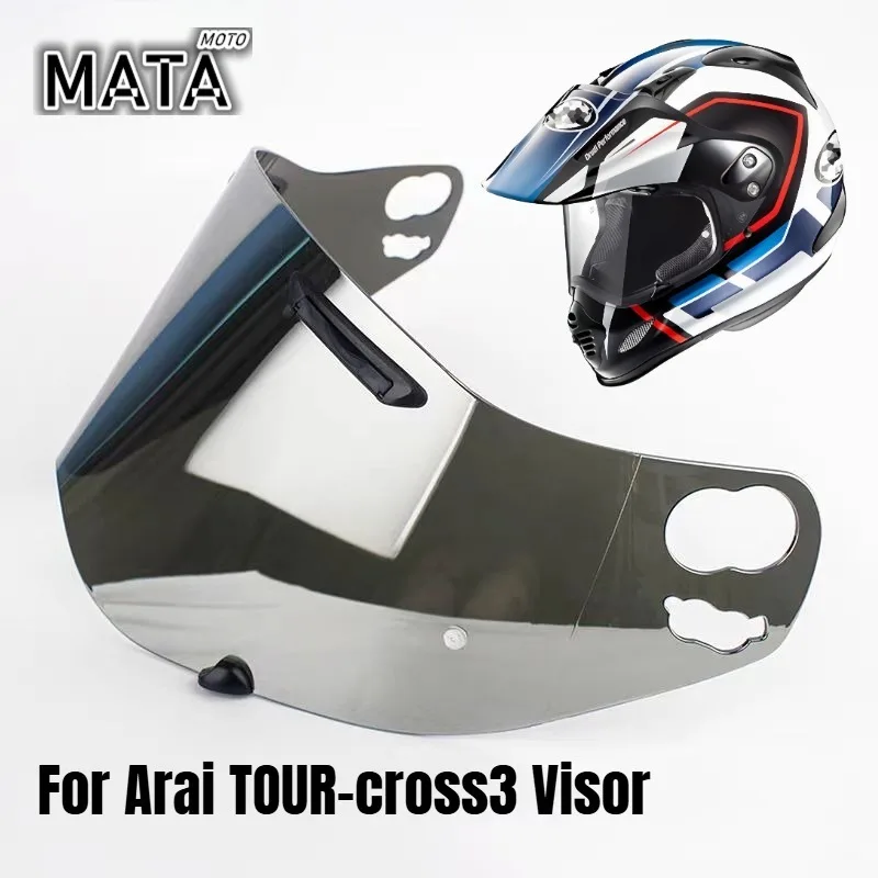 

Adapted To TOUR-cross3 Helmet Lens Modification Mirror Competitive ARAI Pulling Helmet Anti-fog Film for Day and Night