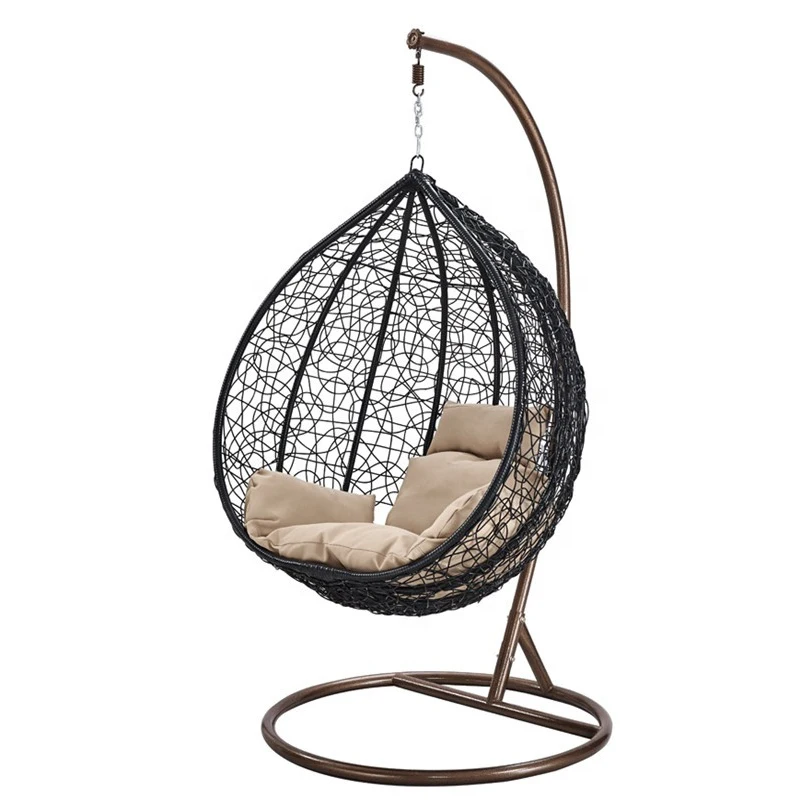 Egg designs modern hanging swing egg chair baby outdoor patio swing chair children park swing seat