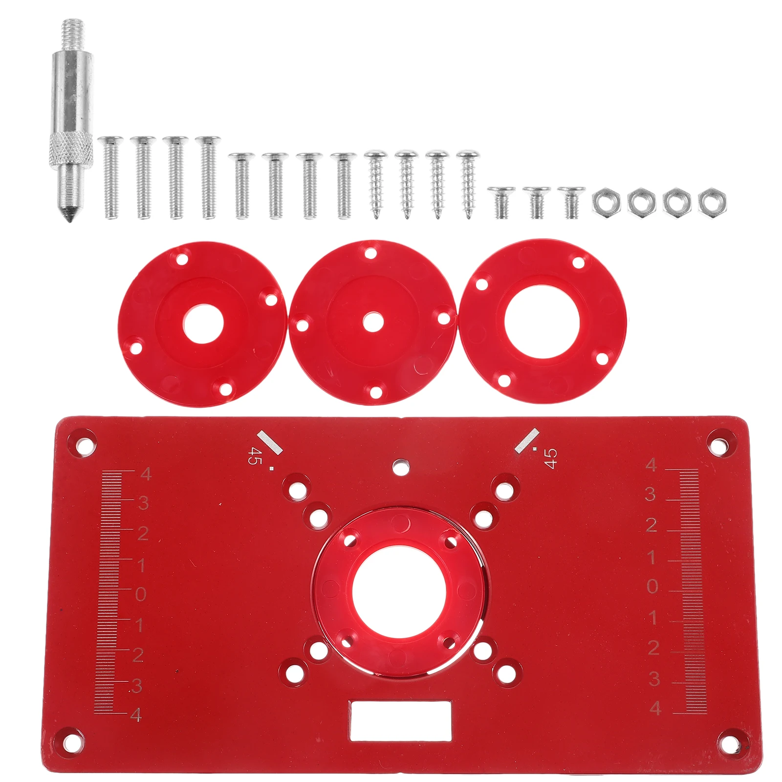 

Router Table Insert Plate Trimming Machine Flip Board Precision Carving Tool Professional Woodworkers Bench Milling