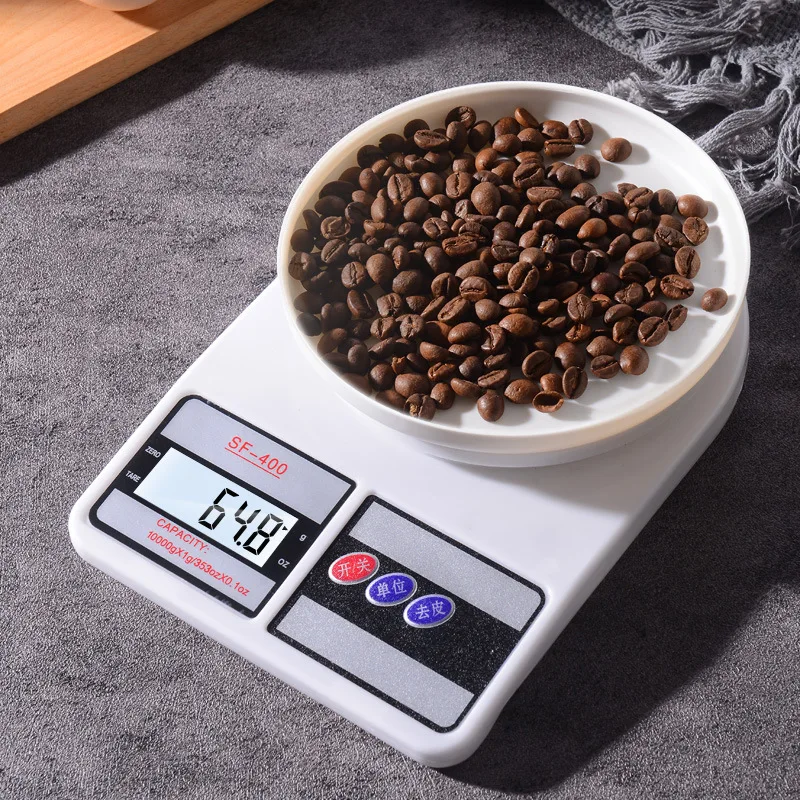 

1PcsKitchen scale baking electronic scale gram scale household small 0.1g food weighing high precision grams of food small scale