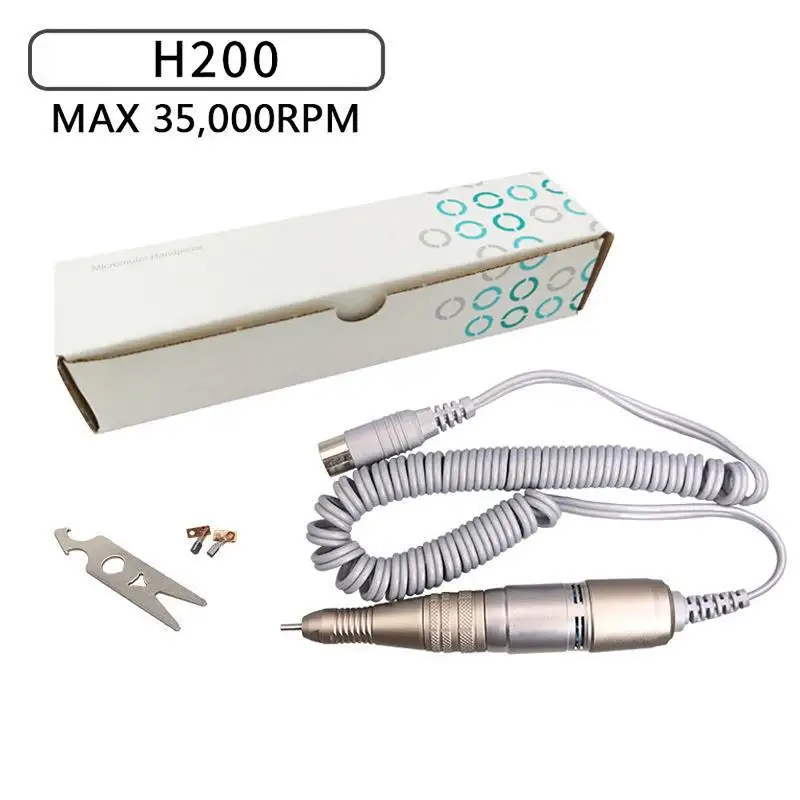1 комплект ручки для электрического маникюрного аппарата SDE H200, насадка для маникюра, инструменты для маникюра, модель 210 211, для Marathon Strong.
